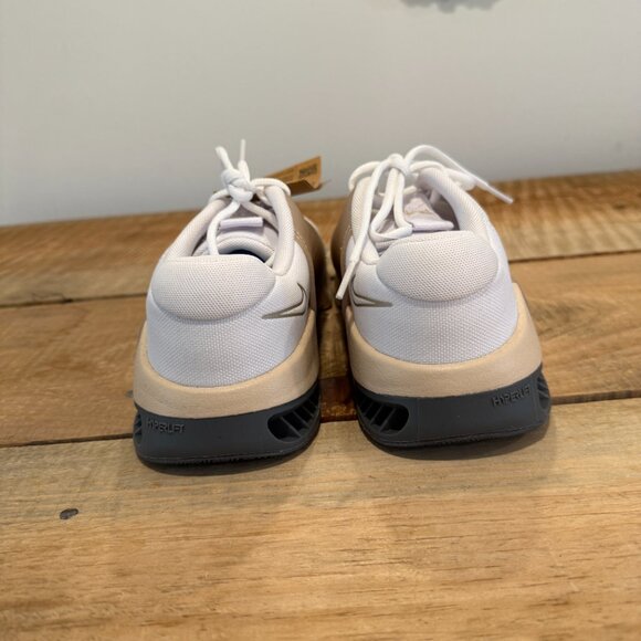 Nike Womens Metcon 9 'White Metallic Gold Sanddrift' NEW Size 10 - Picture 10 of 14